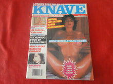 Load image into Gallery viewer, Vintage Nude Erotic Sexy Adult Magazine Knave April 1983 Lisa De Leeuw Annie Sprinkle P110