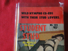 Load image into Gallery viewer, Vintage Adult Paperback Book Student Stud G3