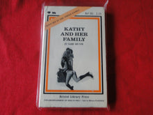 Load image into Gallery viewer, Vintage Adult Paperback Book Kathy and Her Family G3