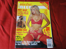 Load image into Gallery viewer, Vintage Nude Erotic Sexy Adult Magazine Electric Blue 1995 JB55