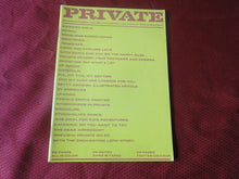 Load image into Gallery viewer, Vintage Nude Erotic Sexy Adult Magazine Private 19 Swedish JB5
