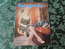 Load image into Gallery viewer, Vintage Nude Erotic Sexy Adult Magazine Escapade May 1956 JB16