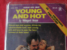 Load image into Gallery viewer, Vintage Adult Paperback Book Young and Hot Eros Goldstripe G3