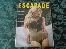 Load image into Gallery viewer, Vintage Nude Erotic Sexy Adult Magazine Escapade August 1960 JB16