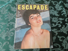 Load image into Gallery viewer, Vintage Nude Erotic Sexy Adult Magazine Escapade December 1960 JB16