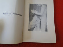Load image into Gallery viewer, Vintage Nude Erotic Sexy Adult Magazine Realistic Pleasures Diary of a Sybarite JB68