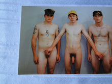 Load image into Gallery viewer, Vintage Gay Interest Nude Hot Hung Male Photo 5 x 7 3 Young Studs H41
