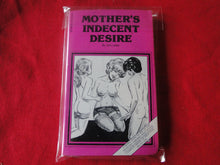 Load image into Gallery viewer, Vintage Adult Paperback Book Mother's Indecent Desire G3