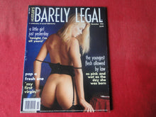 Load image into Gallery viewer, Vintage Nude Erotic Sexy Adult Magazine Barely Legal November 1995 <