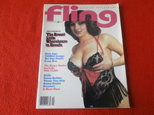 Load image into Gallery viewer, Vintage Nude Erotic Sexy Adult Magazine Fling September 1982 JB25