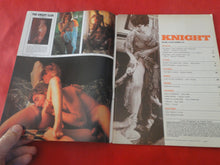 Load image into Gallery viewer, Vintage Nude Erotic Sexy Adult Magazine Knight July 1976 P110