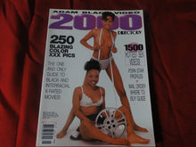 Load image into Gallery viewer, Vintage Nude Erotic Sexy Adult Magazine Adam Black Video 2000 Directory JB55
