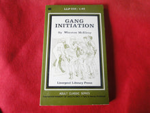 Load image into Gallery viewer, Vintage Erotic Adult Paperback Book/Novel Liverpool Gang Initiation PB5