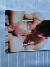 Load image into Gallery viewer, Vintage Gay Interest Nude Hot Hung Male Photo 5 x 7 Gay Self Blowjob H41