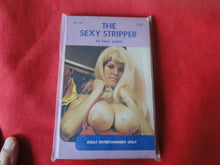 Load image into Gallery viewer, Vintage Erotic Adult Paperback Book/Novel The Sexy Stripper PB5