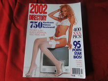 Load image into Gallery viewer, Vintage Nude Erotic Sexy Adult Magazine Adam Black Video 2002 Directory JB55
