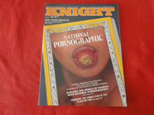 Load image into Gallery viewer, Vintage Nude Erotic Sexy Adult Magazine Knight January 1978 P110