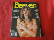 Load image into Gallery viewer, Vintage Nude Erotic Sexy Adult Magazine Beaver November 1980 JB59