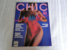 Load image into Gallery viewer, Vintage Nude Erotic Sexy Adult Magazine Chic August 1985 101