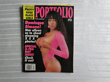 Load image into Gallery viewer, Vintage Nude Erotic Sexy Adult Magazine Portfolio International #10 1991 SK2
