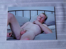 Load image into Gallery viewer, Vintage Gay Interest Nude Hot Hung Male Photo 5 x 7 Gay Uncircumcised Stud H41