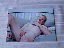 Load image into Gallery viewer, Vintage Gay Interest Nude Hot Hung Male Photo 5 x 7 Gay Uncircumcised Stud H41