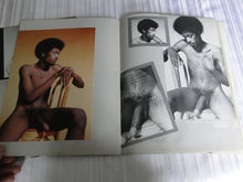 Load image into Gallery viewer, Vintage Adult Erotic Sexy Magazine Gay Interest Black Fever 3 DETACHED COVERS 106