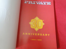 Load image into Gallery viewer, Vintage Nude Erotic Sexy Adult Magazine Private 30th Anniversary 1965-1995 JB55