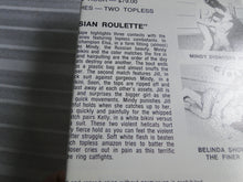 Load image into Gallery viewer, Vintage 1980s Nude Adult Women Wrestling VHS Tape Russian Roulette Golden Girls X4