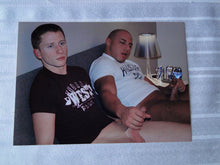 Load image into Gallery viewer, Vintage Gay Interest Nude Hot Hung Male Photo 5 x 7 Gay Hand Job H41