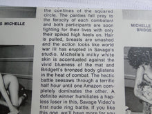 Load image into Gallery viewer, Vintage 1980s Nude Adult Women Wrestling VHS Tape Ring Risque X4