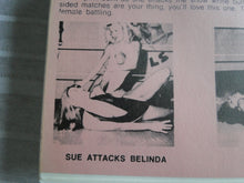 Load image into Gallery viewer, Vintage 1980s Nude Adult Women Wrestling VHS Tape Golden Girls Domination Derby X4