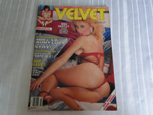 Load image into Gallery viewer, Vintage Nude Erotic Sexy Adult Magazine Velvet March 1988 101