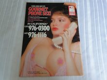 Load image into Gallery viewer, Vintage Nude Erotic Sexy Adult Magazine Velvet March 1988 101
