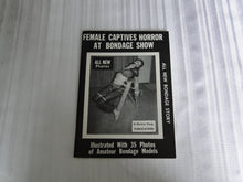 Load image into Gallery viewer, Vintage Nude Erotic Sexy Adult Magazine/Digest/ BDSM Mutrix Female Captives Horror At Bondage Show 106