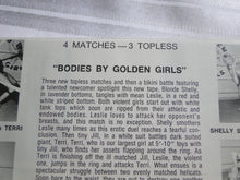 Load image into Gallery viewer, Vintage 1980s Nude Adult Women Wrestling VHS Tape Golden Girls Bodies By Golden Girls X4