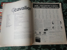 Load image into Gallery viewer, Vintage Nude Erotic Sexy Adult Magazine Cavalier August 1973 JB17