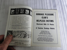 Load image into Gallery viewer, Vintage Nude Erotic Sexy Adult Magazine/Digest/ BDSM Mutrix Bondage Pleasure Club's Helpless Victims 106