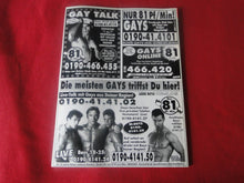 Load image into Gallery viewer, Vintage Adult Erotic Sexy Magazine Gay Interest Manner Aktuell German Foreign 1998 G1
