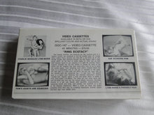 Load image into Gallery viewer, Vintage 1980s Nude Adult Women Wrestling VHS Tape Golden Girls Ring Ecstacy X4