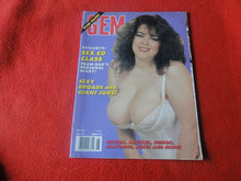 Load image into Gallery viewer, Vintage Nude Erotic Sexy Adult Magazine Gem June 1991 JB25