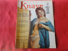 Load image into Gallery viewer, Vintage Nude Erotic Sexy Adult Magazine Knave January 1959 JB1a