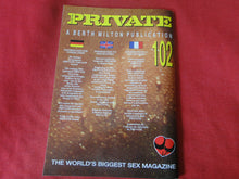Load image into Gallery viewer, Vintage Nude Erotic Sexy Adult Magazine Private #102 1991 JB55