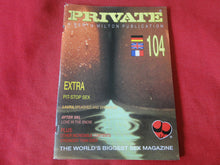 Load image into Gallery viewer, Vintage Nude Erotic Sexy Adult Magazine Private #104 1991 JB55