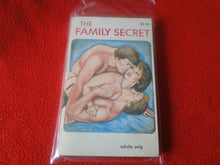 Load image into Gallery viewer, Vintage Erotic Adult Paperback Novel/Book The Family Secret G3