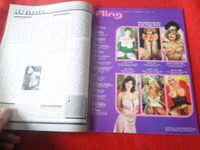 Load image into Gallery viewer, Vintage Nude Erotic Sexy Adult Magazine Fling July 1986 JB25