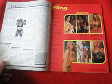 Load image into Gallery viewer, Vintage Nude Erotic Sexy Adult Magazine Fling September 1986 JB25