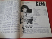 Load image into Gallery viewer, Vintage Nude Erotic Sexy Adult Magazine Gem Feb. 1980 Uschi Centerfold JB2