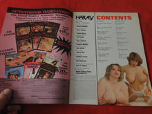 Load image into Gallery viewer, Vintage Nude Erotic Sexy Adult Magazine Harvey May 1985 P110