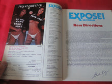Load image into Gallery viewer, Vintage Nude Erotic Sexy Adult Magazine Expose April 1982 John Holmes Candy Samples JB2